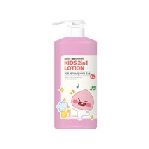 베비언스 리틀프렌즈 키즈 바디로션 대용량 1L, 1세트