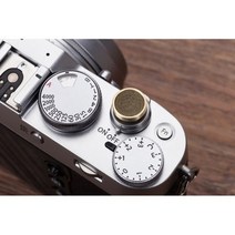 카메라 릴리즈 12MM 오목한 셔터 릴리스 버튼 액세서리 후지 필름 X100V XT4 X10 X20 X30 X100T Leica M1 M2 M3 M6, Green