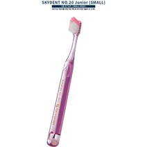 SKYDENT No.20 Junior 칫솔 8세이상 주니어 스몰헤드 소프트 부드러운 칫솔모 치과전용칫솔 치과용칫솔 치과칫솔 스카이덴트, 1개, 1개