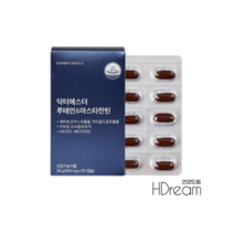 여에스더 루테인 아스타잔틴 지아잔틴 HD 눈 건강 영양제 EPA DHA 에스더루테인, 에스더 루테인 아스타잔틴 60캡슐 1박스