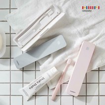 1+1 한샘 UV-C LED 휴대용 칫솔살균기 플랫형 USB 충전형, 02.휴대용 칫솔살균기 충전형 그레이 2개
