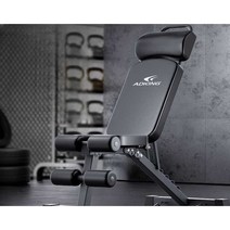 헤머벤치 인클라인 벤치 가정용 접이식 운동기구 홈트, 11-in-1 헤드레스트+핸들+드로스트링