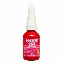 록타이트 263 볼트 나사고정제 10ml 풀림방지 고강도 순간 혐기성 접착제, 263 10ml, 1개