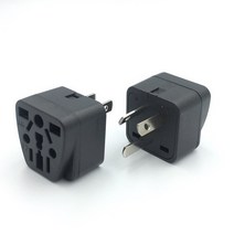 여행용 콘센트멀티탭 CN NZ AU 여행용 플러그 어댑터 멀티 타입 변환 콘센트 소켓 중국 호주 뉴질랜드 전, 01 Au 플러그