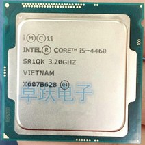 인텔 코어 프로세서 I5 4460 LGA1150 22 나노 듀얼 100% 데스크탑 제대로 작동, 한개옵션0