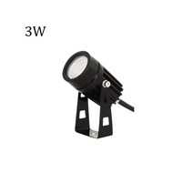 1W 야외 정원 조경 220V LED 잔디 램프 COB 방수 Led 투광기, 03 3W_09 6000K DC12V Base