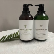 님트리 샴푸+바디워시 아토피 대용량 여드름 등드름 건성 습진 케어, 님트리 바디워시 1000ML