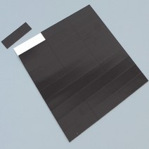 전단지 인쇄물 부착 조각 고무 자석 판 30X10MM 75P, 50 x 15mm (30P)