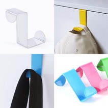 삼미호 스틸행거 2P 문걸이후크, 핑크