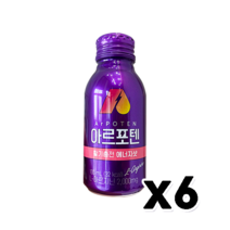 대상웰라이프 아르포텐에너지샷 에너지드링크 100ml 에너지음료, 6개