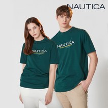 노티카 NAUTICA NEW 노티카 클래식 로고 반팔티셔츠 그린