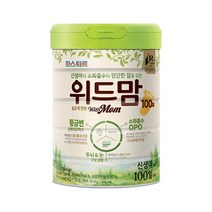 위드맘 리뉴얼 100일 1캔 아기식사 황금변 유산균 소화 아기분유 파스퇴르 1세트, 2세트