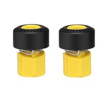 휴대용 고압세척기 노즐 호스 Karcher 용 어댑터 M22 M14 M15 고압 세척기 물 배출구 세트 빠른 연결 세척 파이프 2 개, [01] Yellow