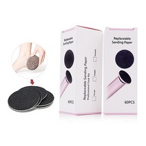 더뷰티랩 풋드릴 발각질제거기 리필패드 60개1상자, 100그릿(데일리용), 1개