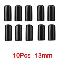 당구큐가방 큐케이스 개인큐가방 플라스틱 풀 큐 팁 보호대 10/12/13/14mm 실내 클럽 펍 가족 게임 스누커, 06 10pcs Black 13mm
