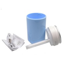 개인용 작은방 USB연결 미니가습기 독서실 휴대용 책상 무소음 생수 가습기, 캔가습기 - 색상랜덤