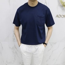아도르클래식 에잇 포켓 기본 반팔티