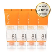닥터비타 기미 잡티 주름개선 물광 한번에 케어 비타민C 캡슐 수딩젤 100ml, 4개