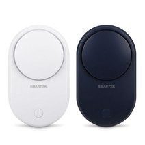 스마텍 휴대용 올인원 선풍기 ST-HF700 (목걸이형 탁상형 핸디형), 화이트