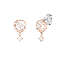 제이에스티나 여성용 J e te 귀걸이 JJJTEQ2BS012SR000 + 쇼핑백