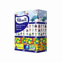 잘풀리는집 천연펄프 리얼실키 미니 각티슈 100매, 3개입, 8개