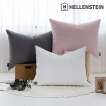 [헬렌스타인] 브리즈워싱 코디베개커버 60x80, 색상:화이트, 상세 설명 참조