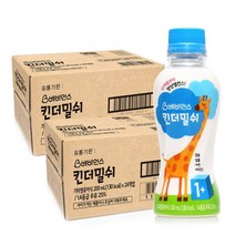 베비언스 킨더밀쉬 우유 1단계 200ml, 18개