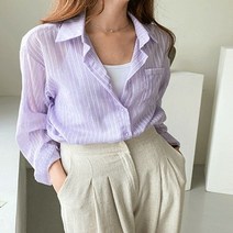 그녀희제 / 다렌 스트라이프 린넨 셔츠