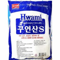 식당 구연산 화미 3kg X8개 조미료 업소용 식자재, 1