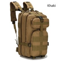 밀리터리 가방 군인 백팩 군용 소품가방 25-30l 800d 나일론 야외 방수 swat 전술 배낭 군사 하이킹 캠핑 스포츠 배낭 여행 트레킹 낚시, 카키색 옷감