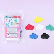 키득키득 F26 러블리국내생산 칼라 폼 클레이 6색세트
