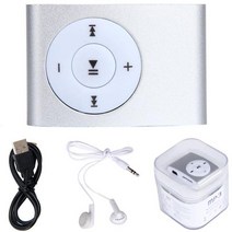 블루투스 MP3 레트로 감성 가장 저렴한 usb 금속 미니 클립 mp3 플레이어 스포츠 휴대용 음악 지원 tfsd 카드 슬롯 플레이어 mp 3 플레이어 카드 3.5mm 이어폰, 은