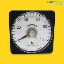 광성계측기 KAA-11 교류전류 지시계기 A메타 아날로그 판넬 메타, AC 100/5A