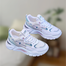 화이트 슈즈 메쉬 통기성 학생 스니커즈