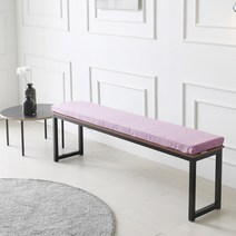 메이든 1400 벤치 의자 방석 쿠션(무료배송), 핑크