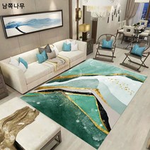 크로스오버 도매 북유럽 심플 아트 추상 기하학 거실 카펫 가정용 물세탁 가능한 크리스털 캐시미어 침실 카펫
