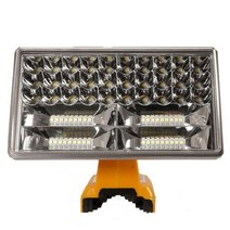 배터리 작업등 전동공구 디월트 호환공구 조명 30W 호환 18V 이온 DCB201 DCB200 실내 및 실외 Led 작업, 06 8 inch 3300 lumens