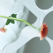 깨지지않는 감성 아크릴 거울 미러 촬영 인테리어 소품 3type, 상품선택:물결