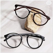 가벼운 데일리 안경 학생 여성 안경테 2color 남자 여자 남성 뿔테 얇은