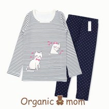 오가닉맘 오가닉맘 클레 긴소아동내의_A MEZ1SS18