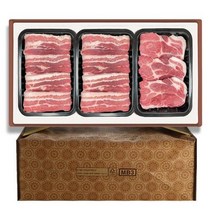 추석선물세트 한돈 선물용 돼지고기 삼겹살 목살 전지 구이 세트 1H 추석 설날 명절 선물세트