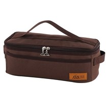 Outdoor Camping Cookware Storage Bag Camping Kitchen Barbecue Tableware Tools Picnic Wash Bags Lugga, 01 Coffee