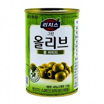 리치스 씨없는 그린올리브 홀 피티드 405g, 상세페이지 참조