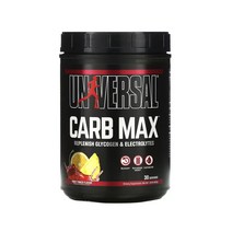 유니버셜 뉴트리션 Carb Max 글리코겐 전해질 보충 푸르트펀치 632g 말토덱스트린 덱스트로스