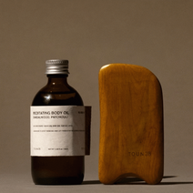 톤28 샌달우드 리추얼라이프 묵상 바디오일 100ml + 괄사 세트, 단품