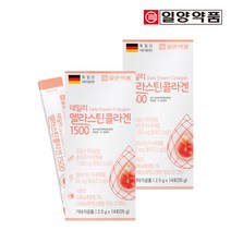 일양약품 데일리 엘라스틴 저분자 콜라겐 1500 14포 2박스 프랑스산 엘라스틴 석류맛, 단품