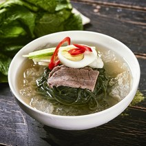 곰취냉면10인분세트 / 강원도산나물 / 국산사골과 배로 맛을낸 시원하고 담백한 육수, 물냉면(면10인분 + 육수10인분)