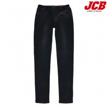 [JCB] 여아 블랙 기모 데님 팬츠 (JBP9O641GSB)