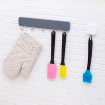 국내생산 아이방 주방 싱크대 벽 고정 후크 마스크 걸이 차키 열쇠 모자 행거, 제품선택, 1구(2P) - 그레이