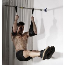 철봉팔걸이 행잉레그레이즈 홈트레이닝 복근운동 팔걸이 밴드 ab 코어 운동기구, 오렌지